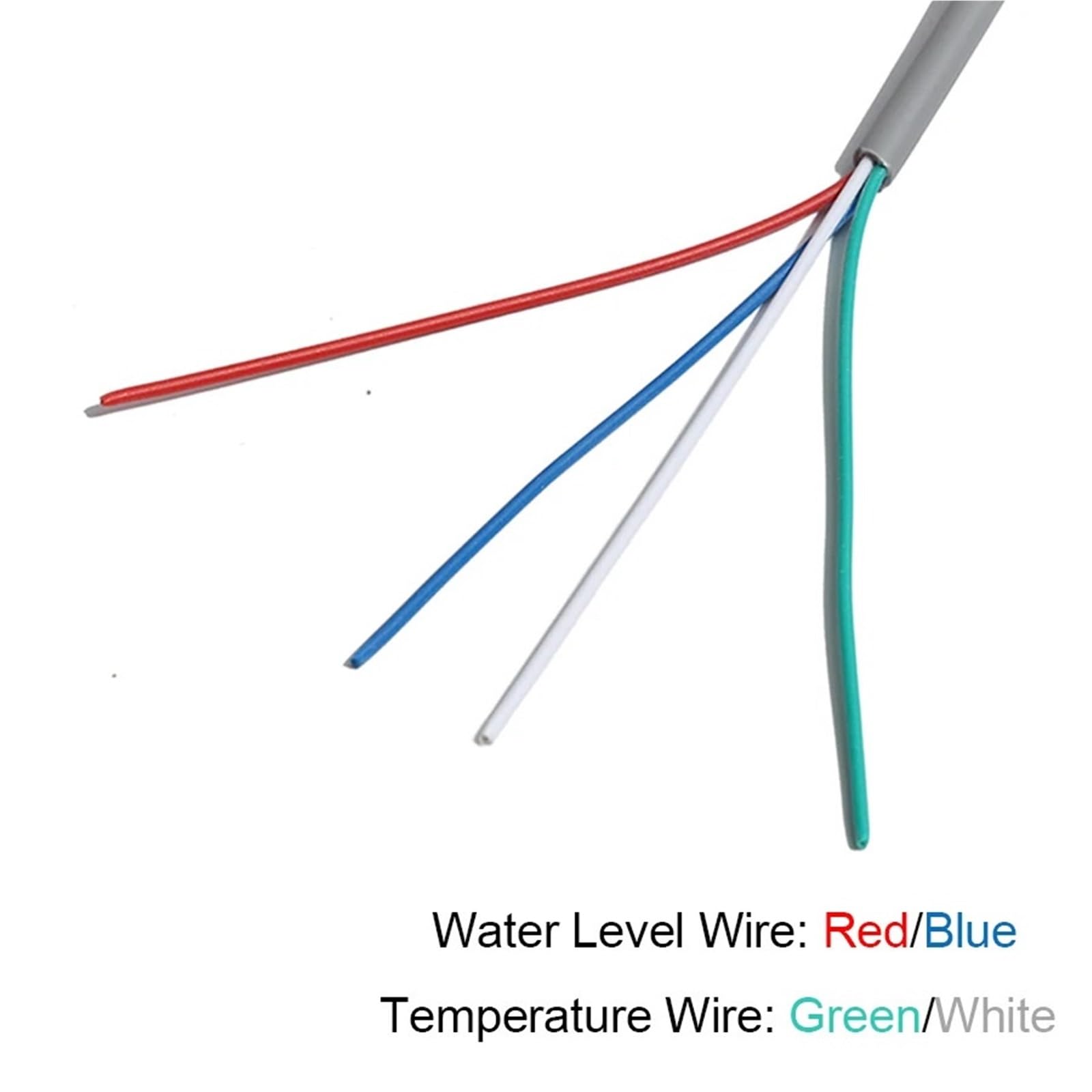 Tube solaire de SUS de capteur de sonde de niveau de température de l'eau de 4 fils approprié au réservoir de chauffage(30m)