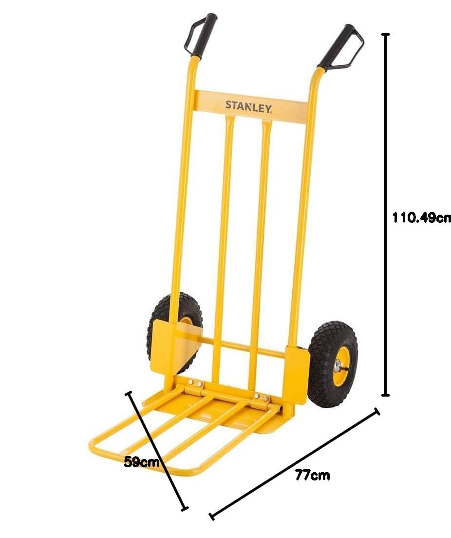 Stanley SXWTD-HT535 Diable solide Acier, Jaune