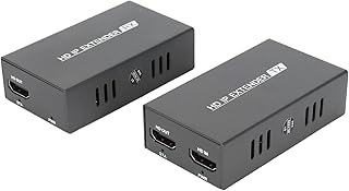 High-Definition Multimedia Interface Extender,DT236 150M H.264 HDMI Extender Over TCP/IP,High-Definition Multimedia Interface Transmitter Receiver Signal Transmission 110-240V(UK)