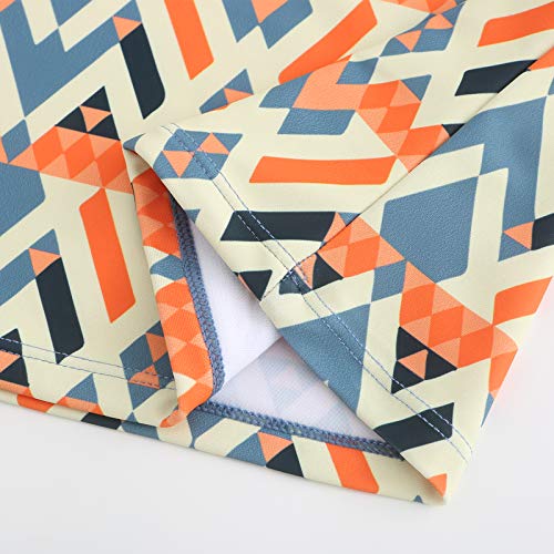 Big Girls Two Piece Swimsuits Tankini Bathing Suit with Boyshorts for Kids Sports Swimwear Set Size 14/12-14 Orange4