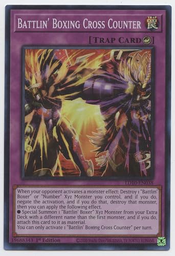 Amazon.com: Battlin' Boxing Cross Counter - LD10-EN038 - Super Rare