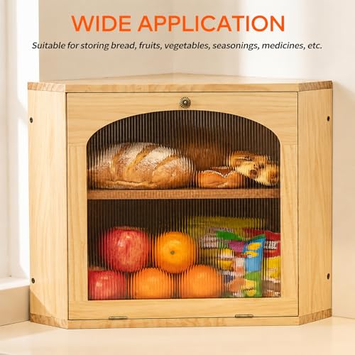 Solid Wood Bread Box - image 5