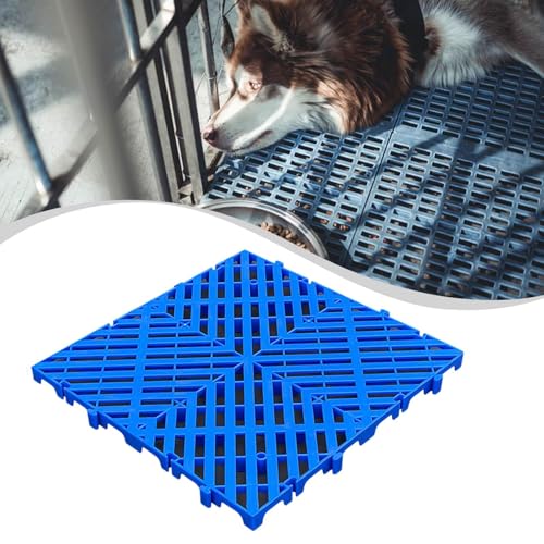 Dalle de sol étanche et ventilée MERIGLARE anti-humidité bleue - 4