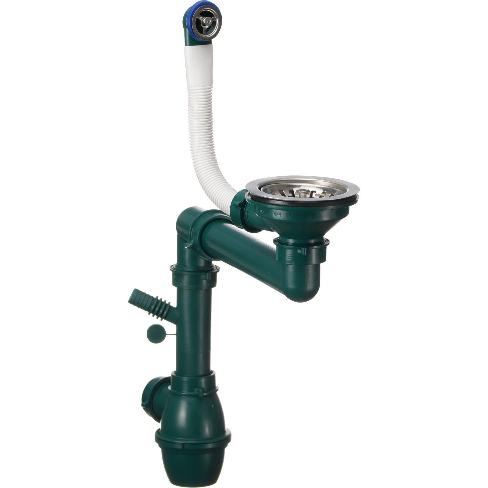 LD65BL Fregadero Negro 1 Seno con Escurridor Composite BIO