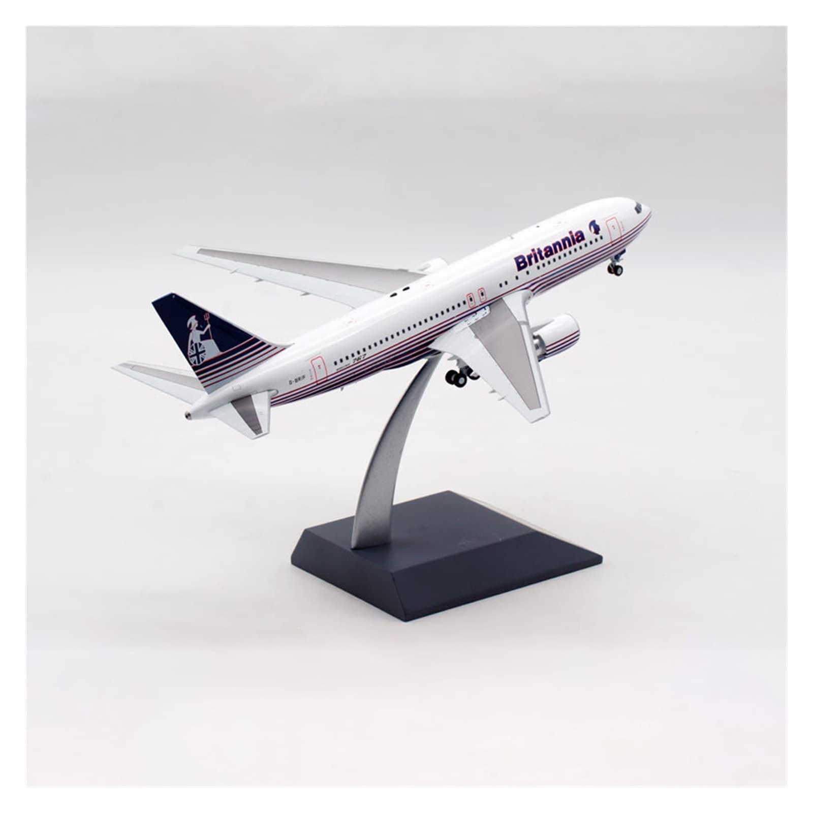 Model samolotu 1/200 pasuje do B767-200 G-BRIF Britannia Airlines dekoracja ekspozycji kolekcja skala Model samolotu