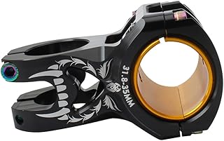 Toddmomy Haste Do Guiador Haste Da Bicicleta De Estrada Haste Curta Da Bicicleta Haste Do Mtb Haste Da Bicicleta Riser Haste Da Bicicleta Bicicleta Preta Haste Da Bicicleta Ajustável Haste