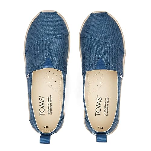Image of TOMS Kids Tiny Alpargata Washed Dinos (Toddler /Little Kid)
