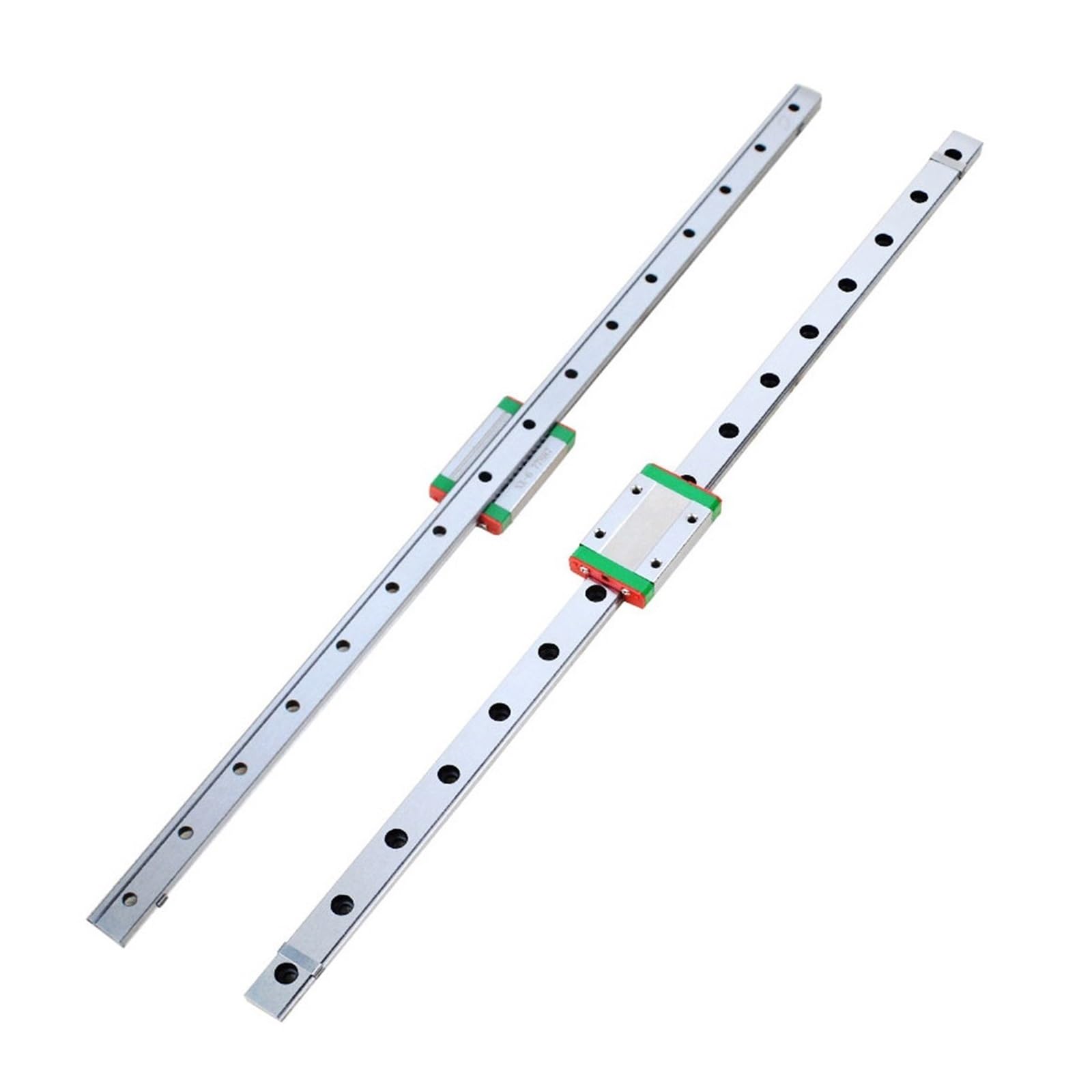 Guida ferroviaria lineare, Guida Lineare Ad Alta Precisione MGN12C 300 400 500 600mm 1pc + Blocco Acciaio Inossidabile 440C SUS(500mm)