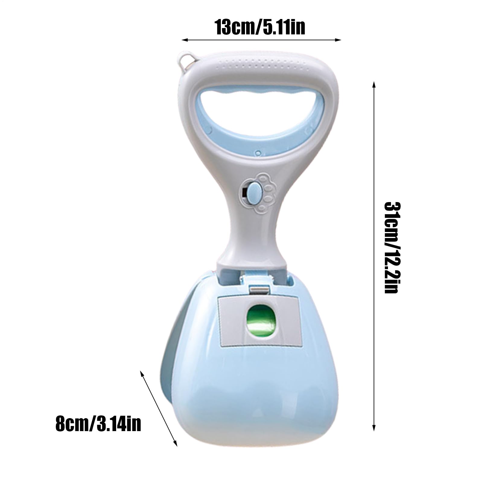Pelle à déjections Canines Portable pour Chiot - Outils de Nettoyage avec