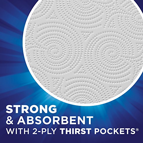 Image of Sparkle Pick-A-Size Paper Towels, 2 Rolls = 4 Regular Rolls (Pack of 24 Rolls), Everyday Value Paper Towel With Full And Half Sheets