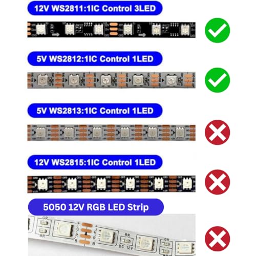 Image of SP621E Bluetooth Addressable LED Controller with Free Protective CASE WS2811 Addressable RGB LED Controller 5V 12V 24V for SK6812 WS2812 3Pin Pixel Strip Lights APP Control with Music Sync