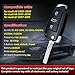 Aichiyu Flip Remote Control Key Fob IYZ3314 Car Keyfob Transmitter for Audi A6 S6 Q7 2006 2007 2008 2009 2010 3 Buttons FSK 315Mhz 8E Chip FCC ID: IYZ-3314