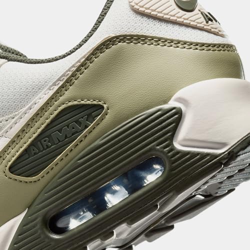 Air Max 90 Mens Running Shoes (Nuetral Olive/Phantom/Light Orewood Brown) (IH0262-276, Beige/Brown/Green) Size 9