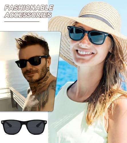 Matcheck 40 Pack Retro Style Sunglasses Bulk 90s Classic Glasses Wholesale Women/Men's Party Favor Shades3