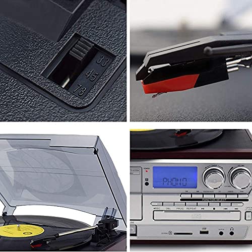 AURADO Hi-FI&Home Tourne-Disque Tourne-Disque Tourne-Disque Vinyle avec Haut-parleurs Platines pour disques Vinyle 3… - Les Beatles, Paul McCartney, John Lennon, RIngo Starr, George Harrison AURADO Hi-FI&Home Tourne-Disque Tourne-Disque Tourne-Disque Vinyle avec Haut-parleurs Platines pour disques Vinyle 3… – Image 3