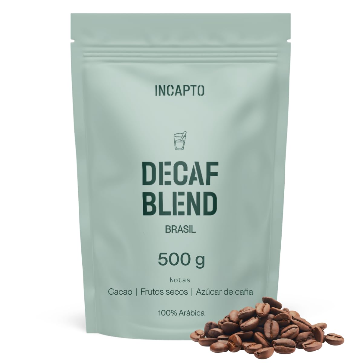Incapto Café en Grano - Descafeinado de Especialidad (Swiss Water)