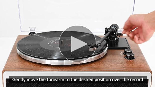 Amazon.com: SeeYing Vinyl Record Player with Built in HiFi