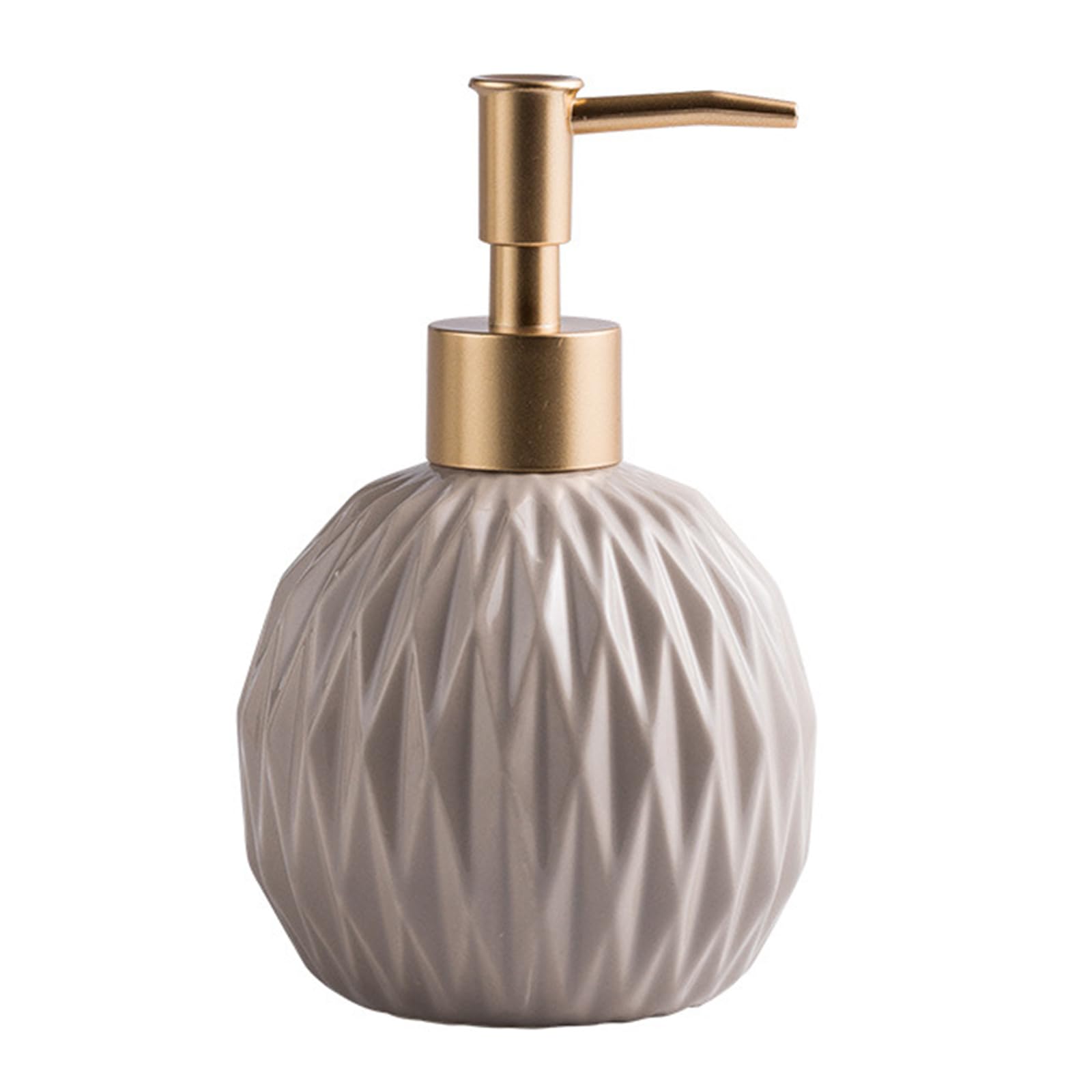 Ceramic Soap Dispenser Bottle, Refillable Hand Dispenser Container for Business Trip and Outdoor Activities Liquid