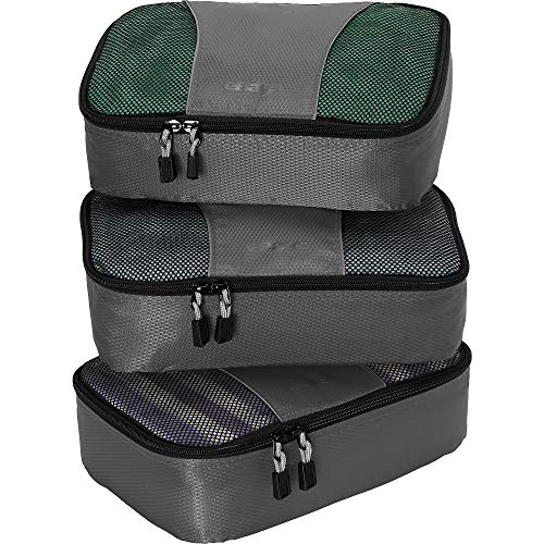 eBags Classic Small 3pc Packing Cubes (Titanium)