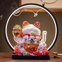 招き猫貯金箱 Amazon.co.jp: 招き猫 貯金箱 置物 商売繁盛 陶器 金運アップ