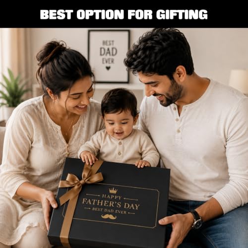 Image of Dad Kid Cotton Round Neck Half Sleeve - Fathers Day Gifting (dadkid-007-mustard) Black