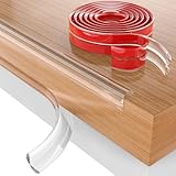EKDHRA 9 Meter Edge Protector, Baby Proofing Edge Protector Strip for Baby, Child Proof Table Edge Protectors Guards Safety Bumper Cover for Furniture Desk Crib Gate Bed Wall Soft Silicone