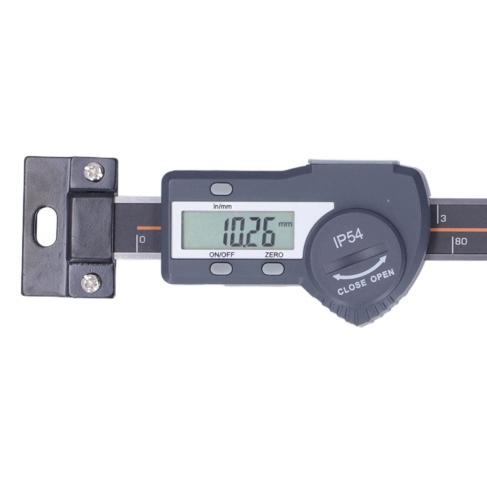 Calibro a Corsoio Digitale in Acciaio Inossidabile con Scala Lineare, IP54, Display LCD, Risoluzione 0,01 Mm, Ripristino a Zero, Blocco Dati per Assemblaggio di Lavorazione, Utenti di