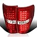 SPEC-D TUNING Rear Brake Lamps LED Tail Lights Compatible with 2009-2014 Ford F-150 Model Only Left + Right Pair Assembly