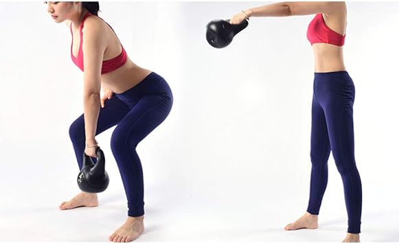 Fitness Kettlebell Female Men's Home Competitive Spraying Kettlebell Ball Lifting Pot Commercial Dumbbell Pure Iron Fitness/Body