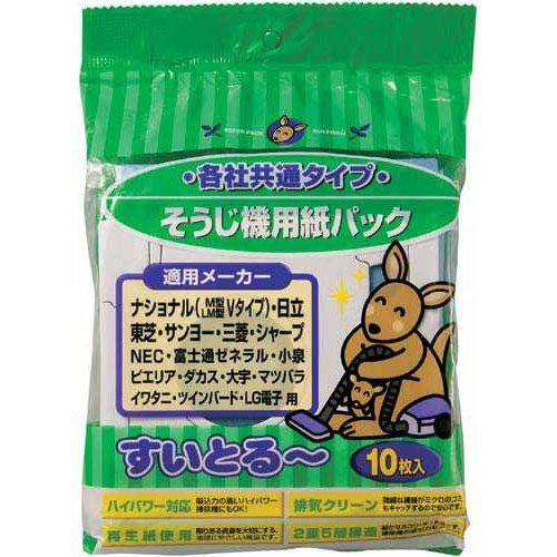 Amazon.co.jp: サンテックオプト 各社共通掃除機紙パック 10枚
