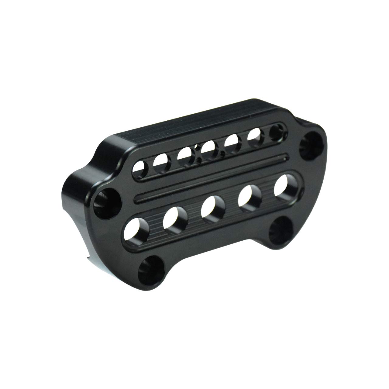 Abrazadera de manillar indicadora compatible con Harley Sportster Dyna