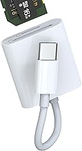 USB C Adapter SD Card Reader Micro SD 3in1 Multisocket Card Reader for Apple iPhone15 Pro Max Plus for iPad 10、Air4/5、Mini6、12.9 Macbook Air Compatible with Samsung Accessories PC Computer Sockets