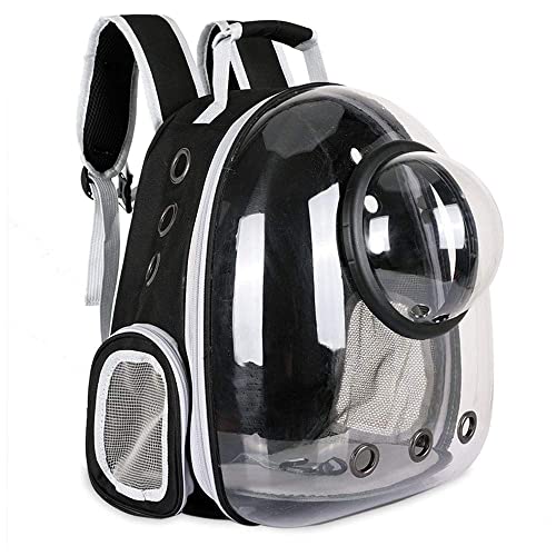 Sipobuy Pet Space Capsule Mochila, Transportador De Gatos Pequeños Y Medianos, Transparente, Transpirable, A Prueba De Calor, Transportador De M Sipobuy Pet Space Capsule Mochila, Transportador De Gatos Pequeños Y Medianos, Transparente, Transpirable, A Prueba De Calor, Transportador De M