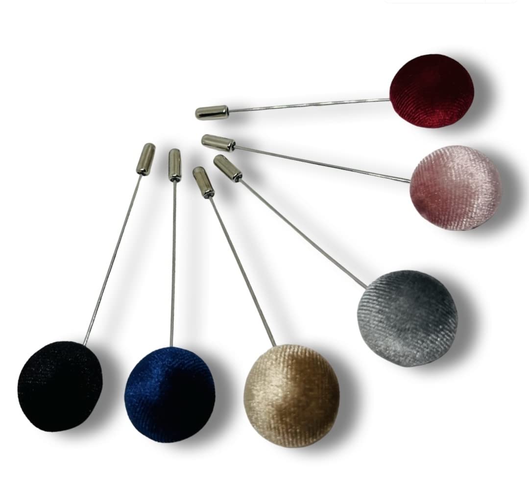 The Modest Store – Pack of 6 Scarf pins | Lapel pins | Brooch | Button | Saree Pin | Hijab Pins For Women | Girls | Men (Combo 7) - Velvet Combo (B0BFN1F375) Amazon Price History, Amazon Price Tracker