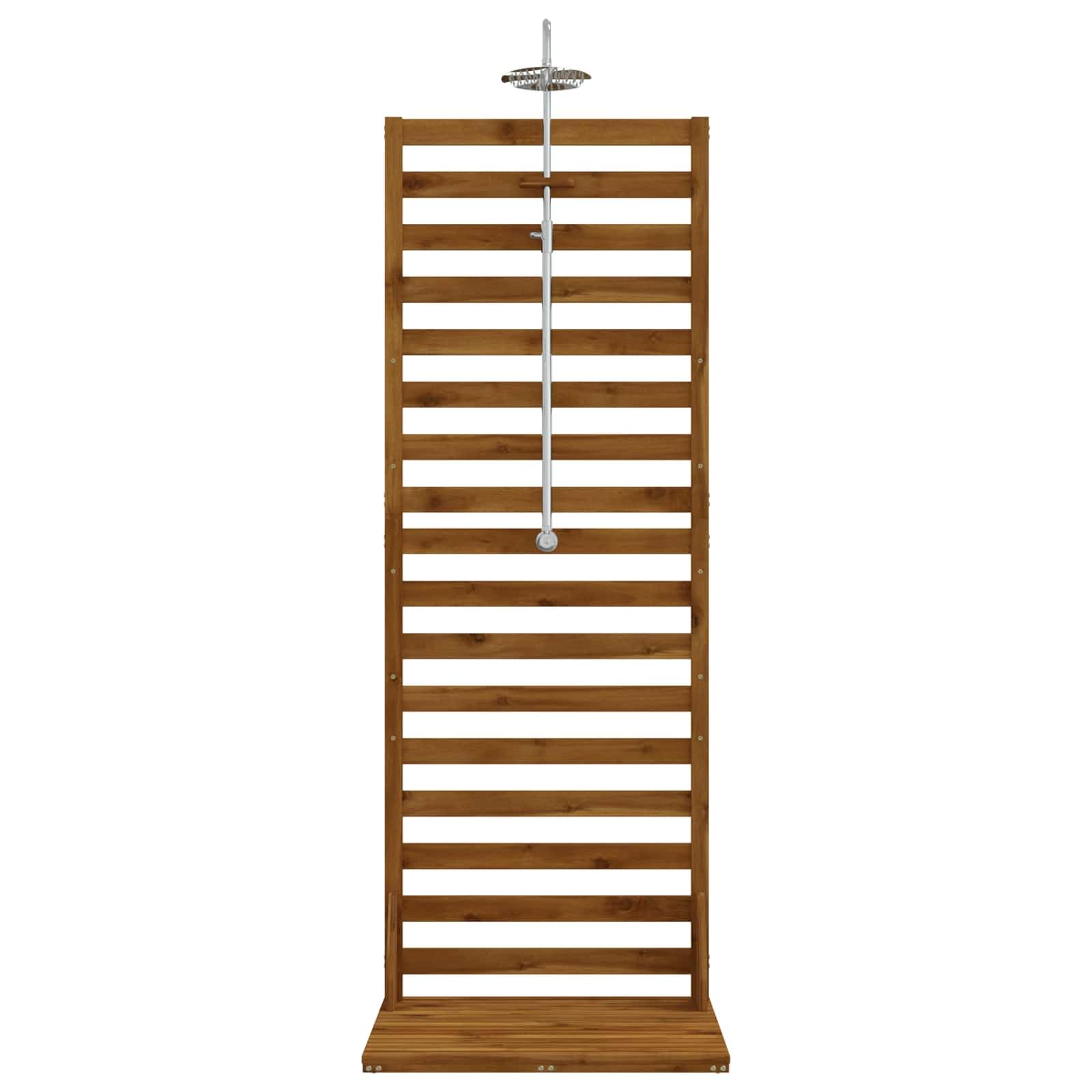 vidaXL Ducha exterior 205,5 cm Natural