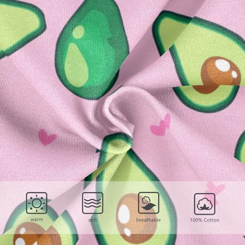 Boys' Exclusive Briefs Toddler Underwear 95% Combed Cotton Boxerbriefs 2T Avocado Pattern 803