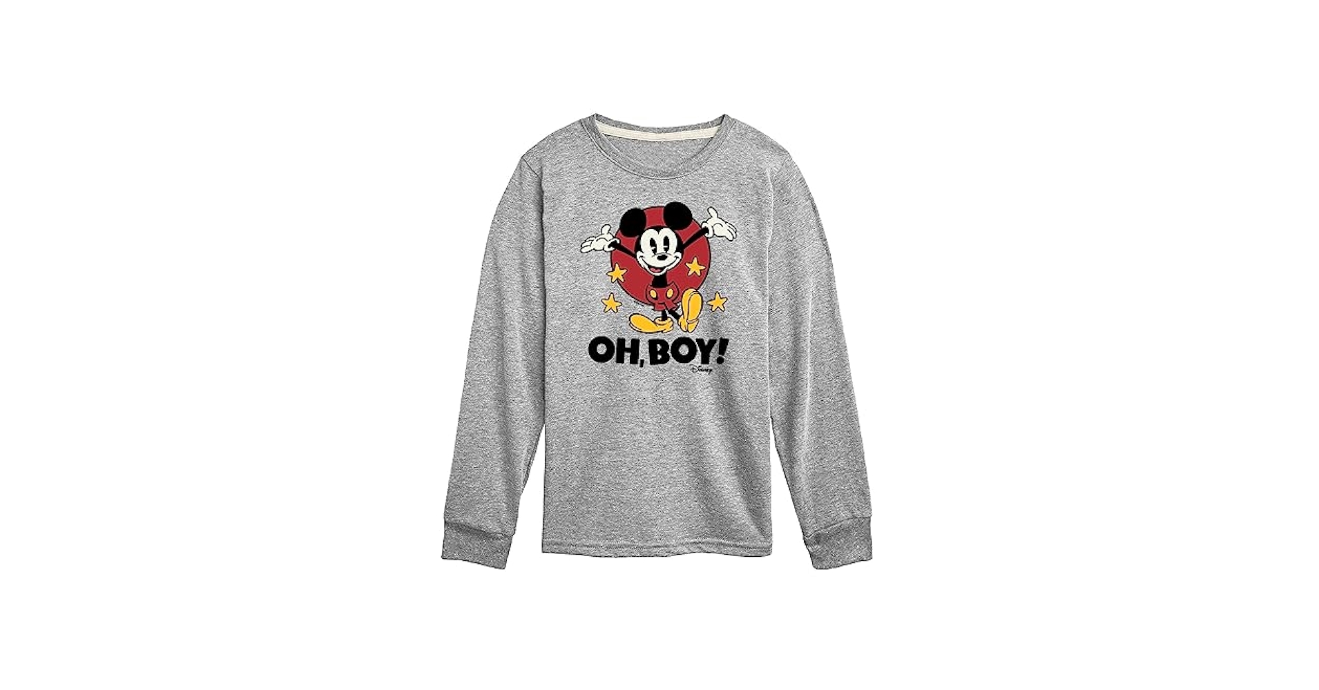 Amazon.com: Disney Mickey Mouse - Oh Boy! - Youth Long