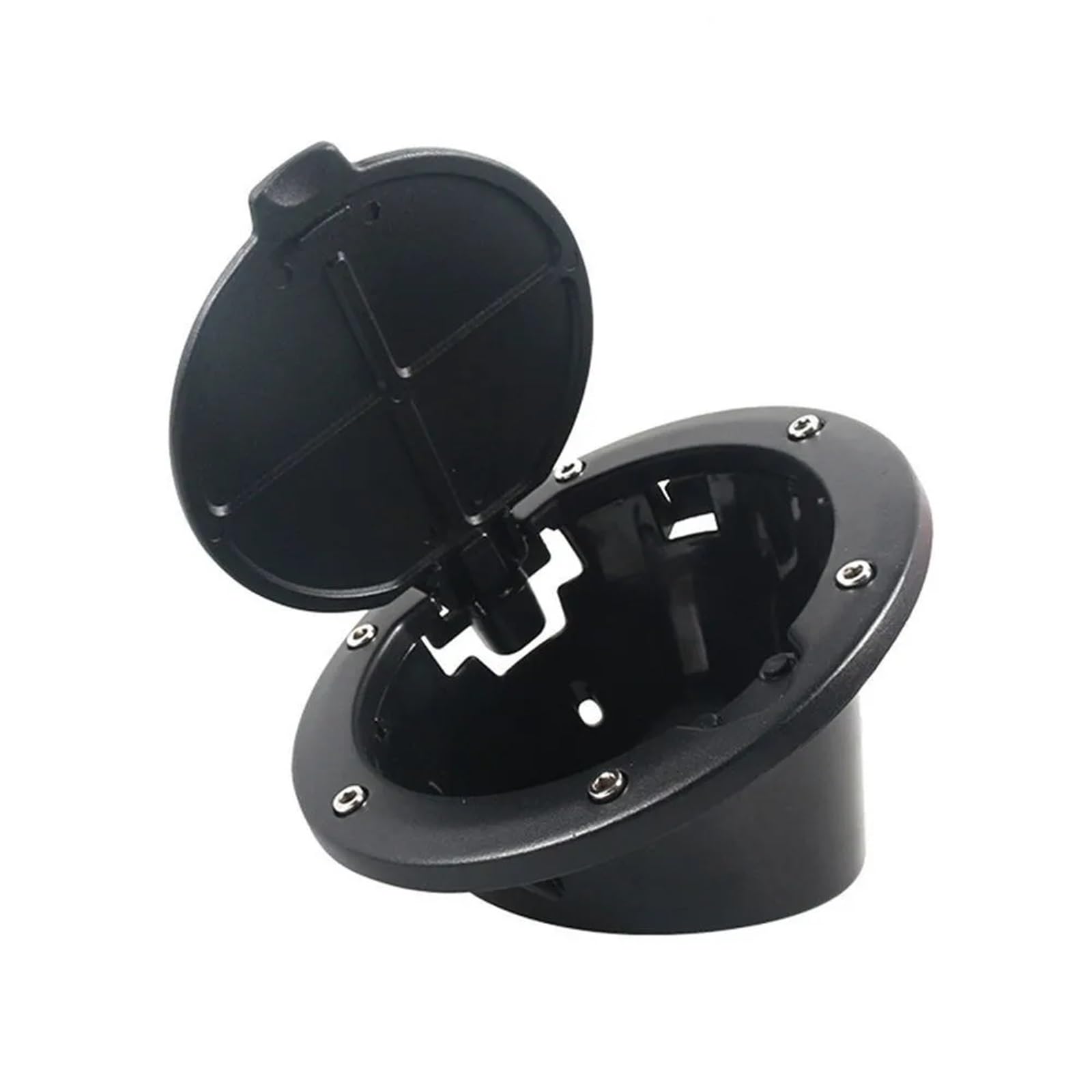 Tappo Benzina per Auto Tappo del serbatoio del carburante adatto per Jeep Wrangler JK JKU 2007-2018, accessori per lo styling dell'auto, nero OCC-1047-B Valvola Tappo