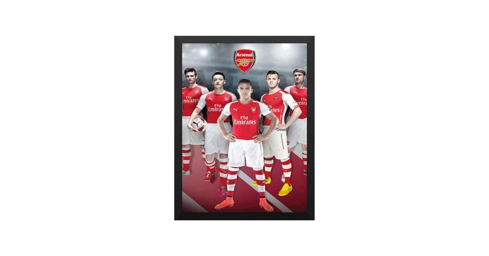 アーセナルFC　アートポスター A4版　６枚セット アーセナルFC アートポスター A4版 6枚セット