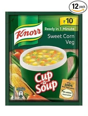 Knorr Sweet Corn Veg Soup - Pack of 12