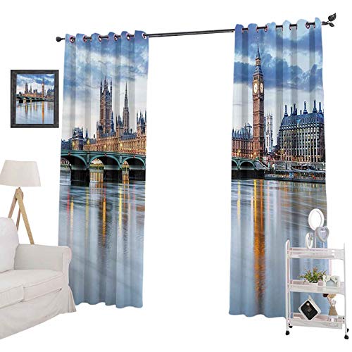Yuazhoqi room darkening thermal insulated curtain the b…