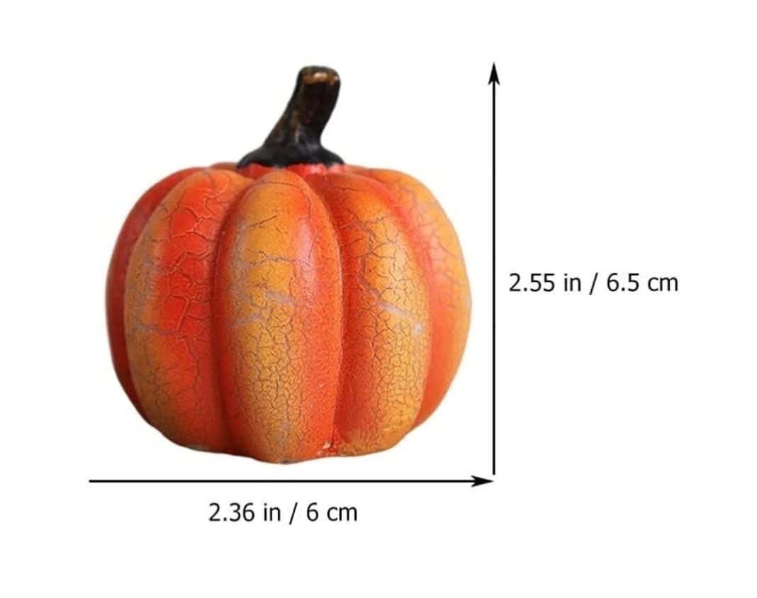 Lampion Dyni 1 Zestaw Podgrzewacze Świece Dyni Wzór Pęknięcia Płomień Mniej Świec Halloween Ozdoby Lampy LED Z Dekoracje Halloween