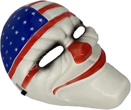 Miniatura 4 de Máscara de Dallas de día de pago accesorios de fiesta de Halloween máscara de cosplay fiestas de disfraces carnaval