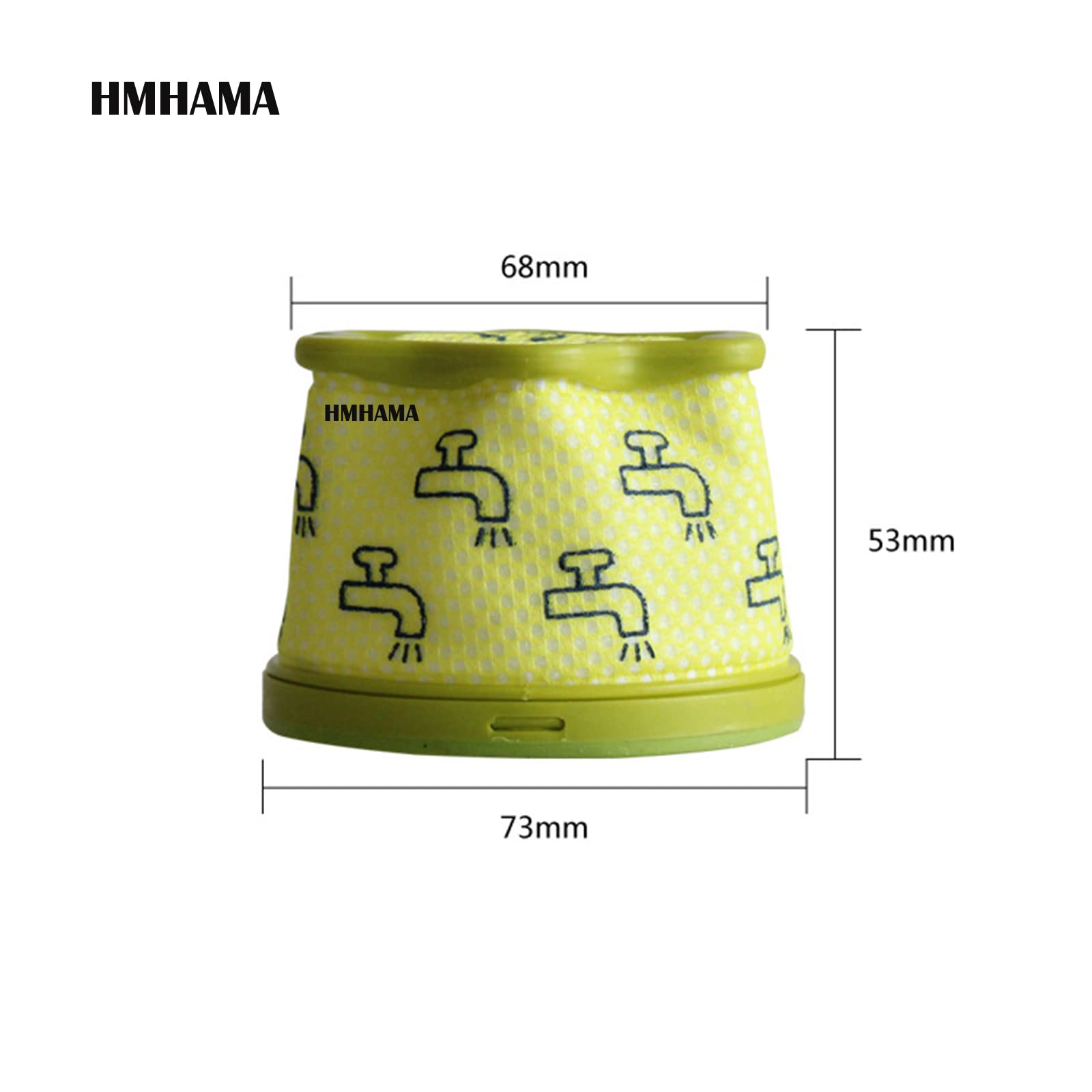 Replacement Vacuum Filters for LG CordZero A9 Vacuum Cleaner Accessories, 2PCS