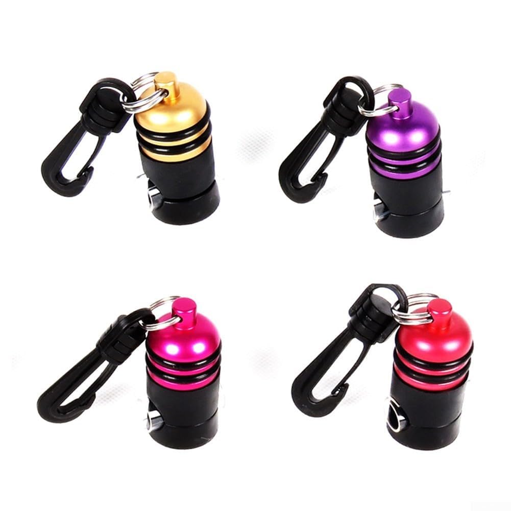 Support de tuyau Octopus avec fonction magnétique pour plongée sous-marine Système de clip réglable (rose)