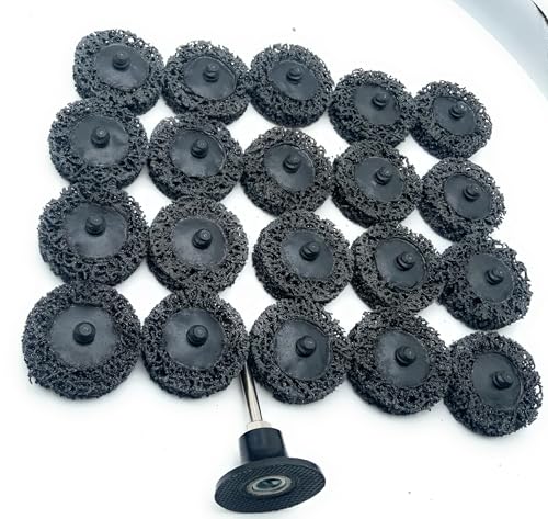 Disque rolok de décapage pour enlever peinture et rouille sur métal