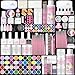 SAVILAND Acrylic Nail Kit with Everything 93 Pcs Set & Professional Acrylic Nail Kit with Drill 265 Pcs Set