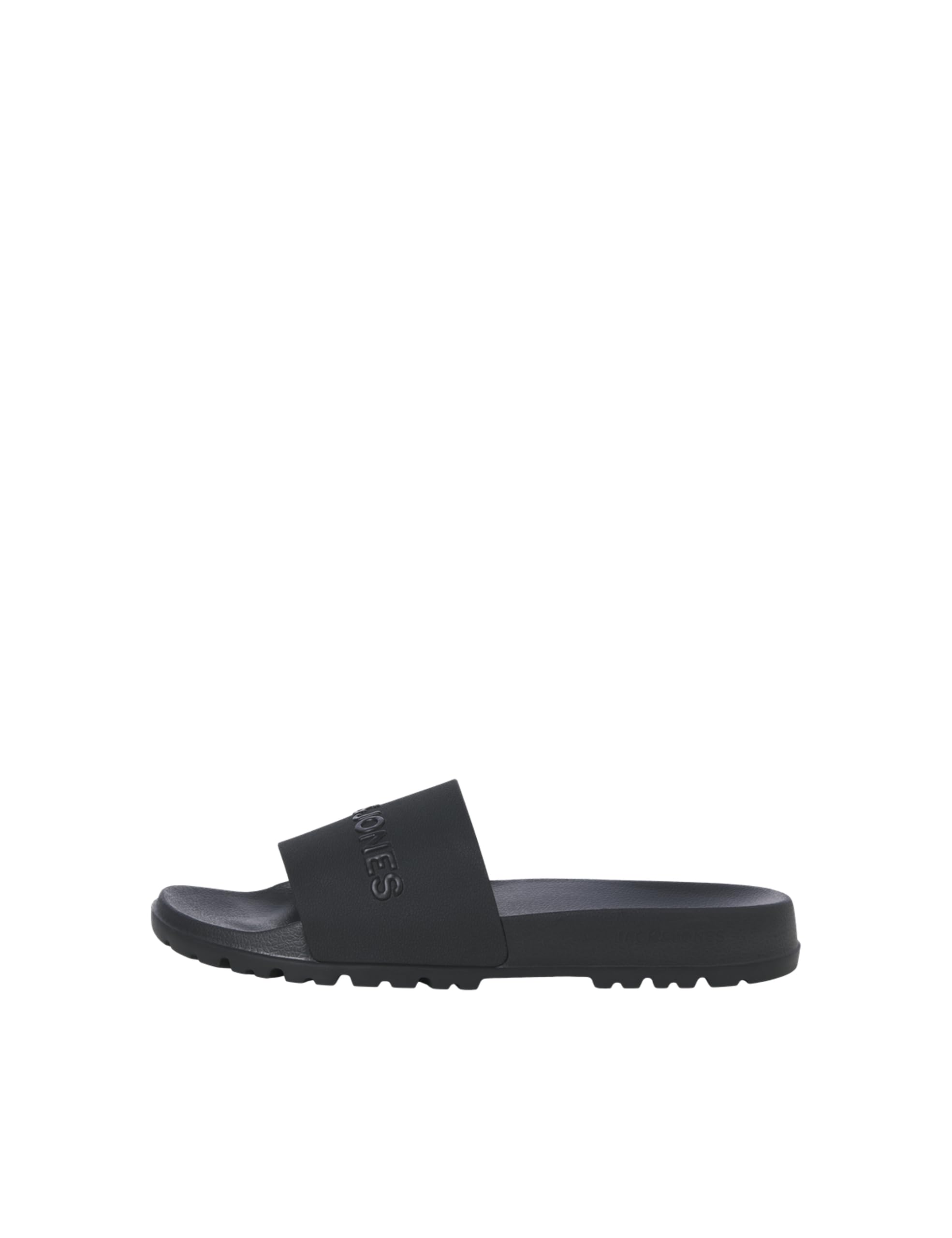 JACK & JONES Men's Jfwdennis Raised Slider, Anthracite, 41 EU, charcoal, 7 UK