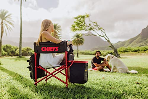 Image of Picnic TIME NFL Unisex-Adult NFL Fusion Camping Chair with Side Table and Soft Cooler, Beach Chair for Adults, Lawn Chair