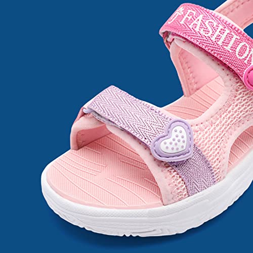 IWIHMIV Boys Hiking Sandals Toddler Girls Sport Sandals Summer Cute Breathable Lightweight Non Slip Outdoor Casual Shoes4